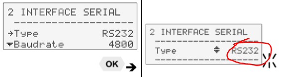 Interface type